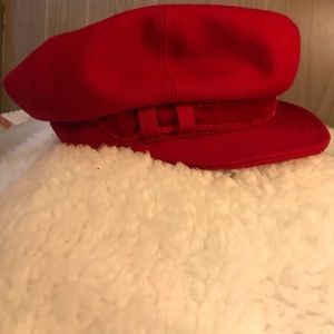 🔴 3/$15 Liz Claiborne red wool hat